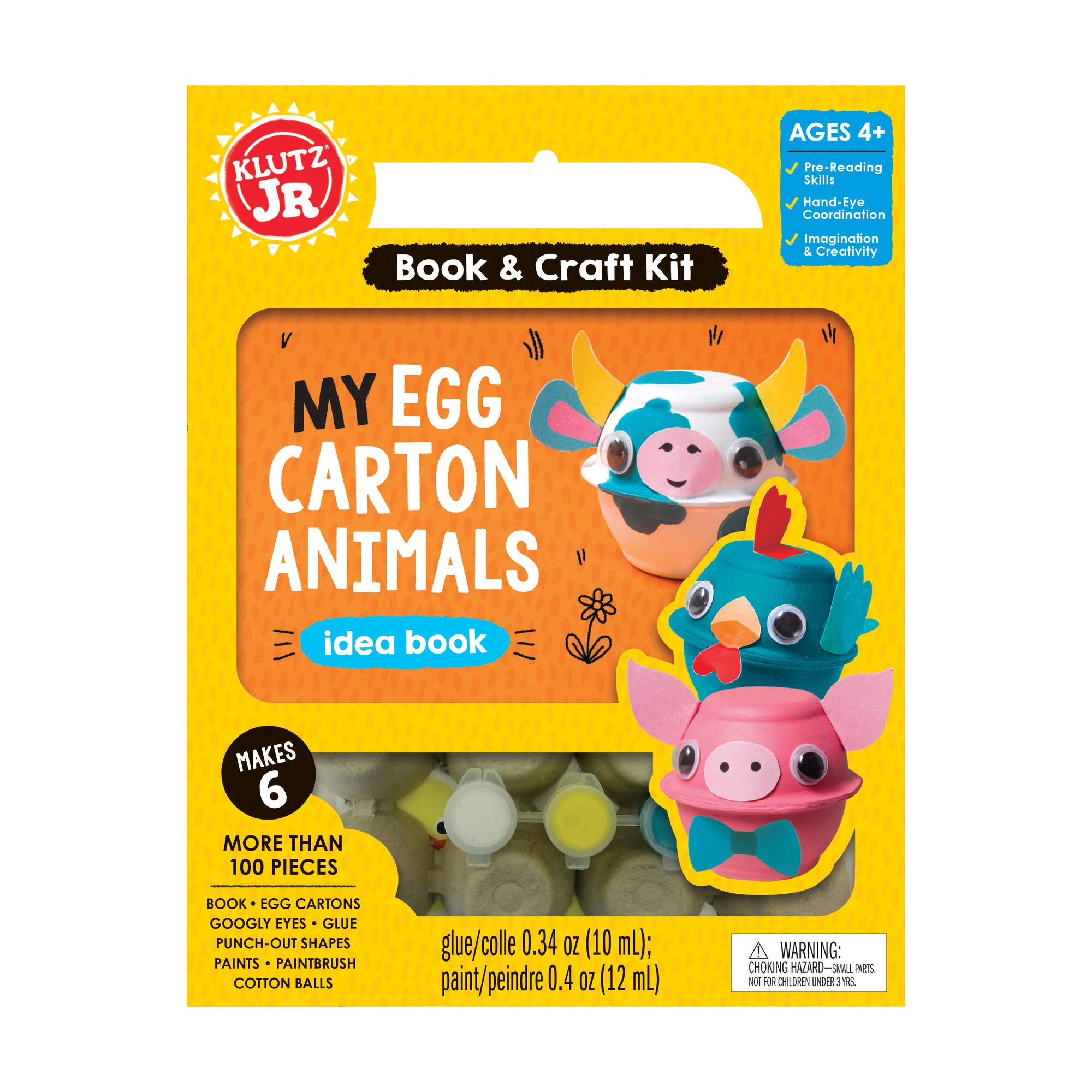 Klutz Jr. My Egg Carton Animals